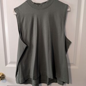Women's XL Pact Olive Green High-Neck Airplane Tank --Retired Color